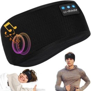 Bluetooth Sleep Headphones Eye Mask for Women