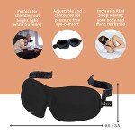 Cool Gray Bucky 40 Blinks Eye Mask for Travel
