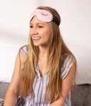 Strawberry Eyelash Travel Eye Mask – Ultralight Comfort