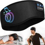 Bluetooth Sleep Headphones Eye Mask for Women
