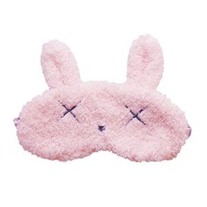 Cute Rabbit Plush Eye Mask for Sleep & Travel