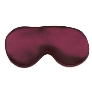 Silk Sleep Mask for Travel - Hypoallergenic Red
