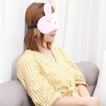Cute Rabbit Plush Eye Mask for Sleep & Travel