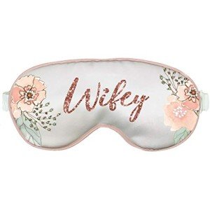 Rose Gold Wifey Sleep Mask for Brides