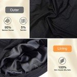 Adjustable Satin Lined Sleep Cap for Curly Hair