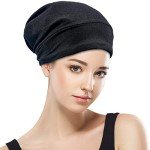 Adjustable Satin Lined Sleep Cap for Curly Hair