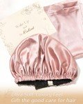 Extra Large Reversible Satin Sleep Cap for Women