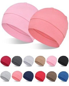 FocusCare Cotton Sleep Cap for Women Hair Loss