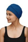 Soft Bamboo Sleep Cap for Women – Blue