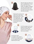 Rosy Pink 100% Silk Sleep Cap for Women