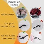 Leopard Print Silk Satin Hair Bonnet for Women