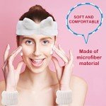 6-Pack Microfiber Headbands & Wristbands for Spa