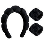 Spa Headband and Wristband Set for Women