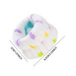 4 Pairs Microfiber Wrist Spa Bands for Women