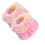 4 Pairs Microfiber Wrist Spa Bands for Women