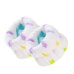 4 Pairs Microfiber Wrist Spa Bands for Women