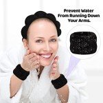 Spa Headband and Wristband Set for Women