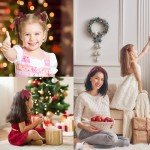 5 Pack Red Plaid Headbands and Bow Scrunchies