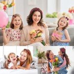 5 Pack Red Plaid Headbands and Bow Scrunchies