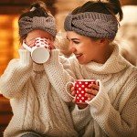 6 Pack Knit Headbands with Bow for Women