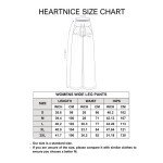Heartnice Women's Loose High-Waisted Pajama Pants