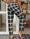 Comfy Plaid Pajama Pants with Pockets for Women