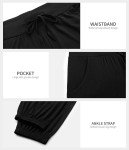 Rosyline Women's Soft Lounge Jogger Pants - Black XL
