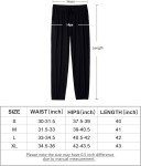 Rosyline Women's Soft Lounge Jogger Pants - Black XL
