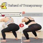 Joyaria Women's Comfy Maternity Pants - Black Medium