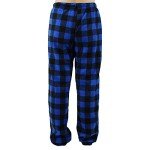 Cozy Fuzzy Buffalo Plaid Pajama Pants for Women