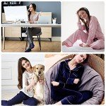 Cozy Fuzzy Buffalo Plaid Pajama Pants for Women