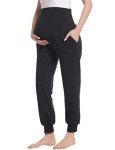 Joyaria Women's Over Belly Pregnancy Lounge Pants
