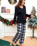 Cozy Plaid Fleece Pajama Pants for Women - 2 Pack