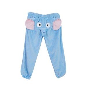 Cute Cartoon Elephant Pajama Pants for Relaxing