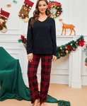 Cozy Plaid Fleece Pajama Pants for Women - 2 Pack