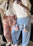 Cute Cartoon Elephant Pajama Pants for Relaxing