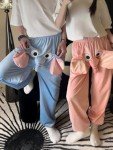 Cute Cartoon Elephant Pajama Pants for Relaxing