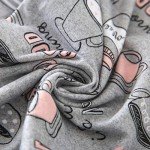 ENJOYNIGHT Women's Cotton Capri Pajama Pants