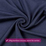 Joyaria Women's Navy Blue Maternity Pajama Pants