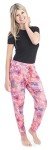 Simon Chang Women’s Coral Pajama Bottoms - Medium