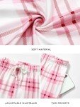Plaid Lounge Pants with Pockets for Women