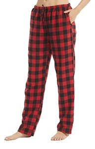 Cozy Women's Flannel Pajama Pants - Plaid