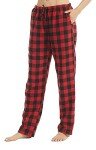 Cozy Women's Flannel Pajama Pants - Plaid