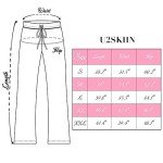 Soft Cotton Pajama Pants for Women - Black