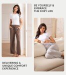 DAVID ARCHY Women's Comfy Bamboo Lounge Pants