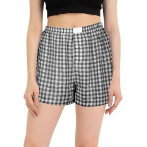 Leofeck Women's Y2K Striped Pajama Shorts