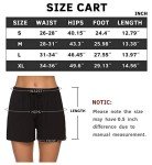 Vislivin Women's Sleep Shorts with Pockets - Black/Gray