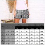Leofeck Women's Y2K Striped Pajama Shorts