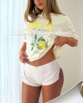 Cute Low Rise Micro Pajama Shorts for Women