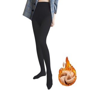 Fleece Lined High Waist Leggings for Women